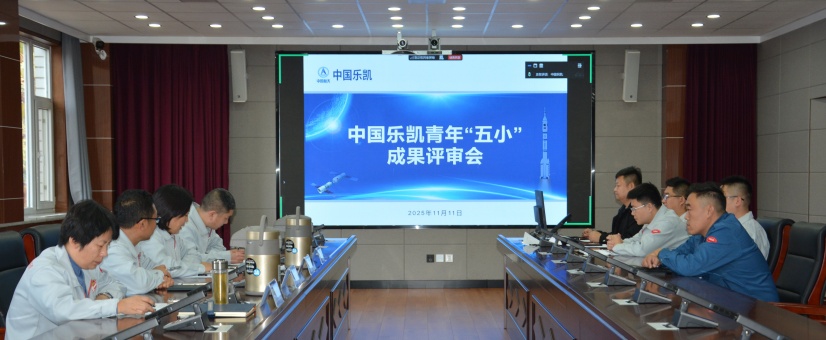 激揚(yáng)青春智造力！中國(guó)樂(lè)凱團(tuán)委召開(kāi)青年&ldquo;五小&rdquo;成果評(píng)審會(huì)